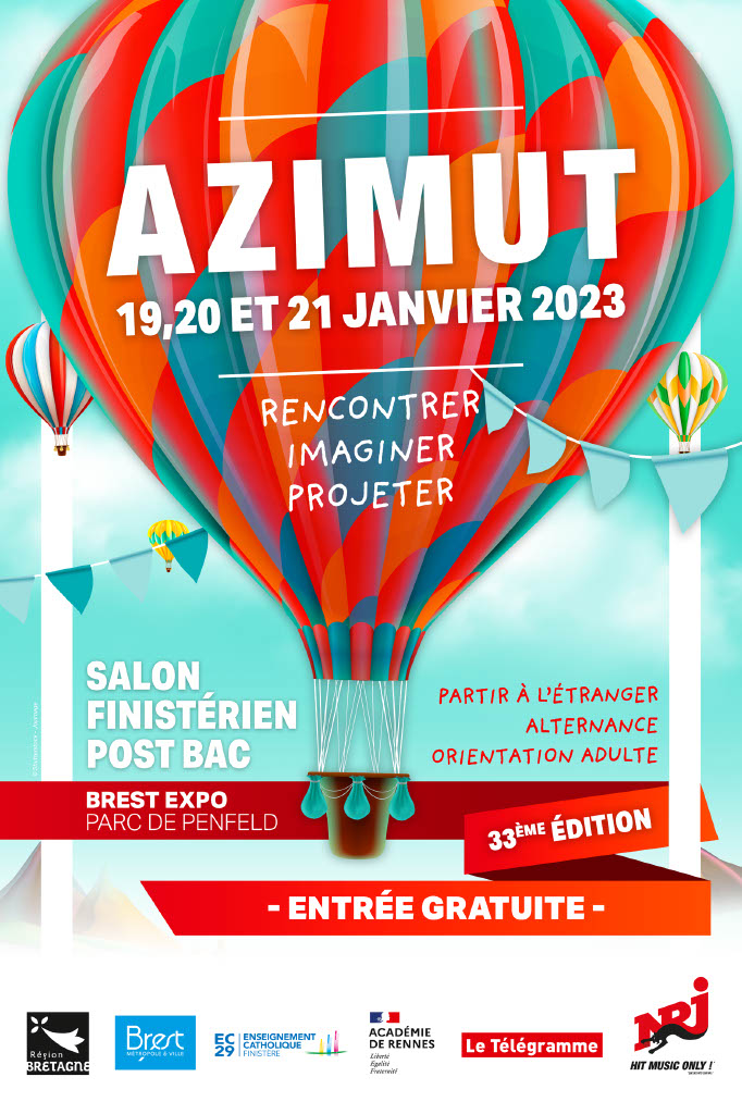 Affiche du salon Azimut 2023
