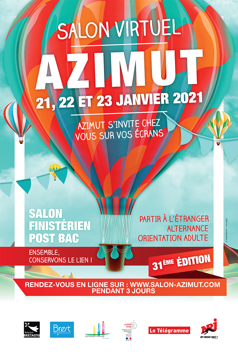 Affiche du salon Azimut 2021