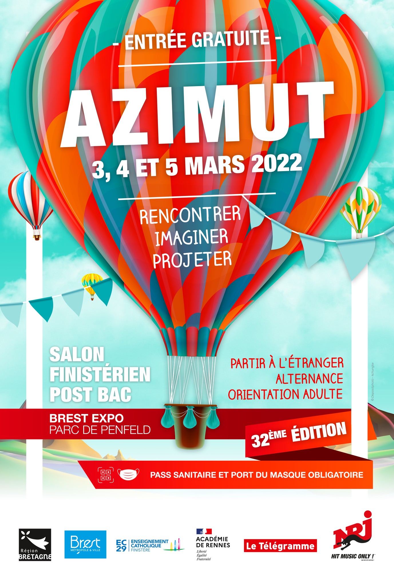 Affiche du salon Azimut 2022